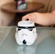 caneca branca do filme star wars